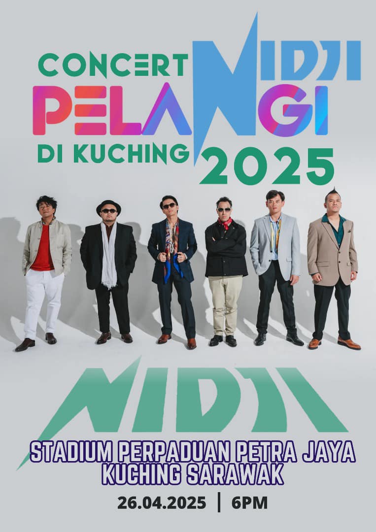 Konsert Nidji Pelangi di Kuching 2025